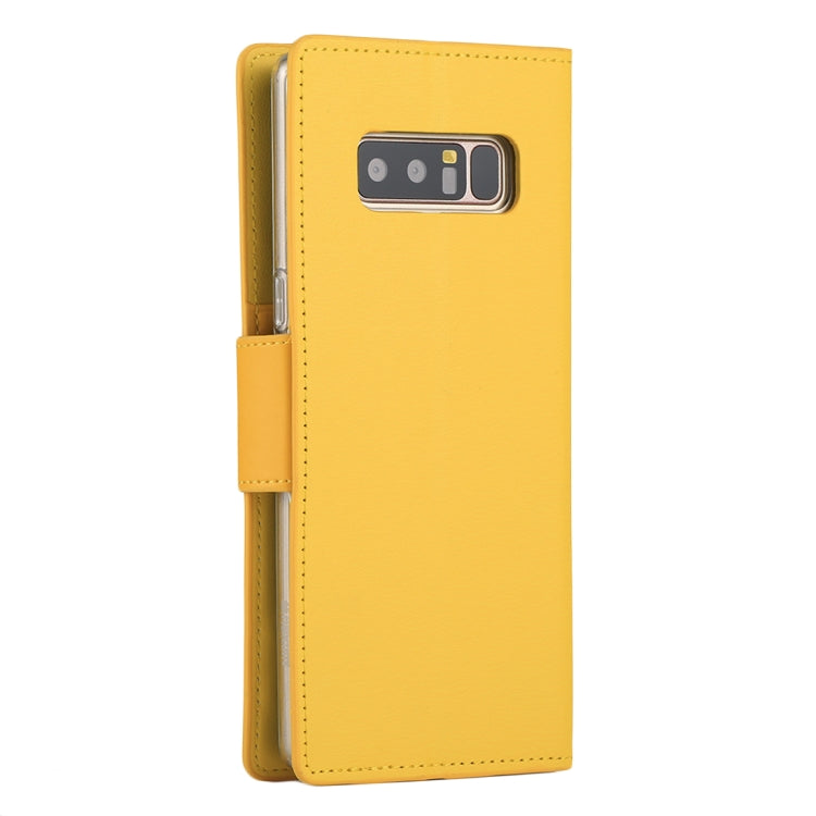 GOOSPERY SONATA DIARY for Galaxy Note 8 Business Style Magnetic Clasp Horizontal Flip Leather Case with Holder & Card Slots & Wallet