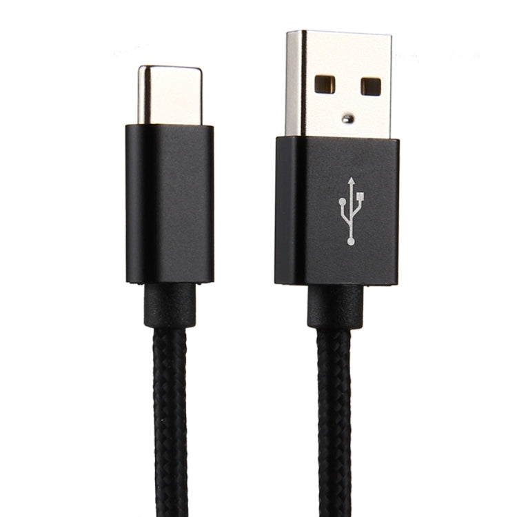 ULT-unite 1m Knit Texture USB 2.0 to USB-C / Type-C All-copper Wire Data Sync Charging Cable, For Galaxy S8 & S8 + / LG G6 / Huawei P10 & P10 Plus / Oneplus 5 / Xiaomi Mi6 & Max 2