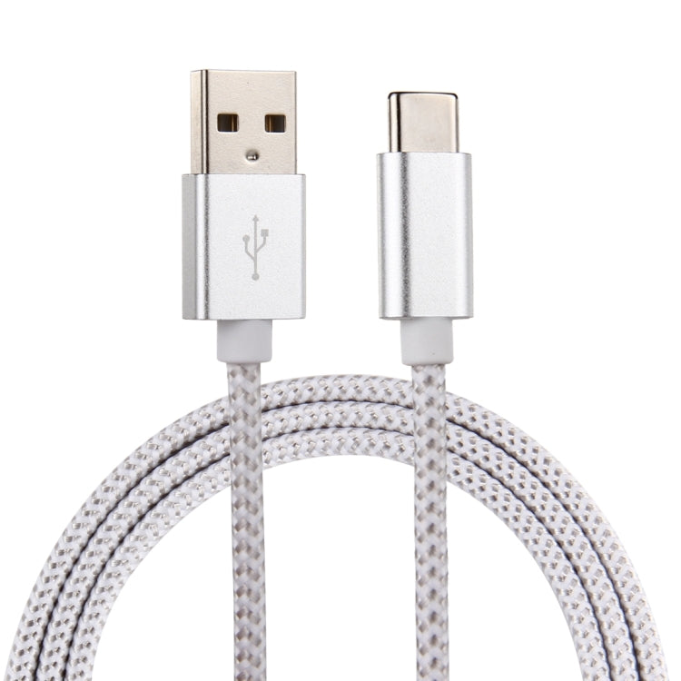 ULT-unite 1m Knit Texture USB 2.0 to USB-C / Type-C All-copper Wire Data Sync Charging Cable, For Galaxy S8 & S8 + / LG G6 / Huawei P10 & P10 Plus / Oneplus 5 / Xiaomi Mi6 & Max 2