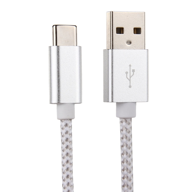 ULT-unite 1.5m Knit Texture USB 2.0 to USB-C / Type-C All-copper Wire Data Sync Charging Cable, For Galaxy S8 & S8 + / LG G6 / Huawei P10 & P10 Plus / Oneplus 5 / Xiaomi Mi6 & Max 2 and other Smartphones