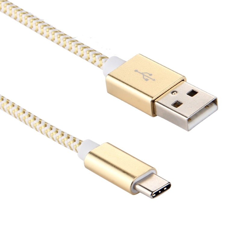 ULT-unite 2m Knit Texture USB 2.0 to USB-C / Type-C All-copper Wire Data Sync Charging Cable, For Galaxy S8 & S8 + / LG G6 / Huawei P10 & P10 Plus / Oneplus 5 / Xiaomi Mi