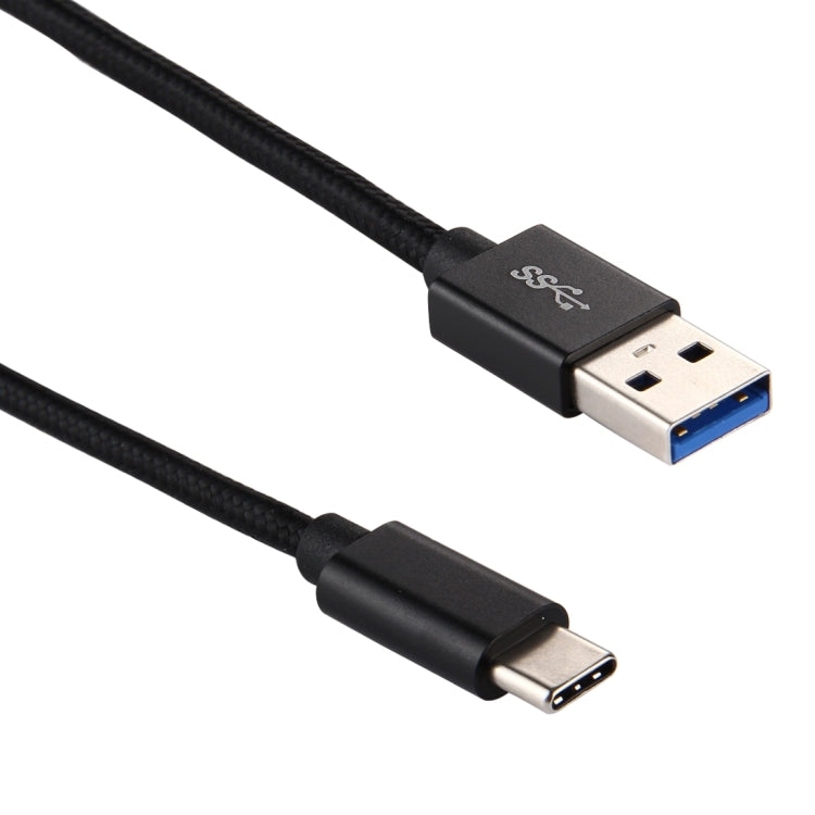 ULT-unite 1.5m Knit Texture USB 3.0 to USB-C / Type-C All-copper Wire Data Sync Charging Cable, For Galaxy S8 & S8 + / LG G6 / Huawei P10 & P10 Plus / Oneplus 5 / Xiaomi Mi 6 & Max 2 and other Smartphones