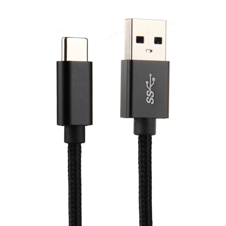 ULT-unite 2m Knit Texture USB 3.0 to USB-C / Type-C All-copper Wire Data Sync Charging Cable, For Galaxy S8 & S8 + / LG G6 / Huawei P10 & P10 Plus / Oneplus 5 / Xiaomi Mi 6 & Max 2 and other Smartphones