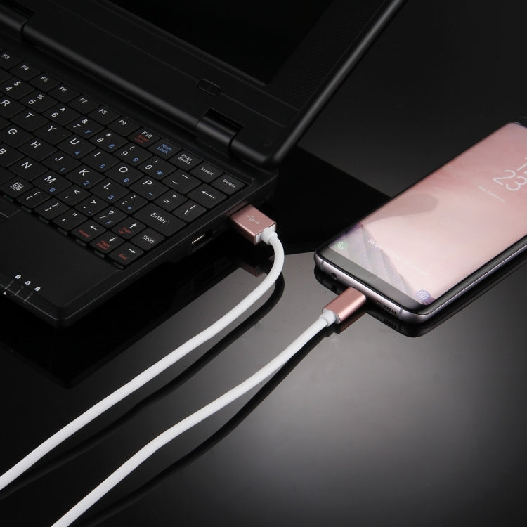 ULT-unite 2m USB 2.0 to USB-C / Type-C All-copper Wire Data Sync Fast Charging Cable, For Galaxy S8 & S8 + / LG G6 / Huawei P10 & P10 Plus / Oneplus 5 / Xiaomi Mi 6 & Max 2 and other Smartphones