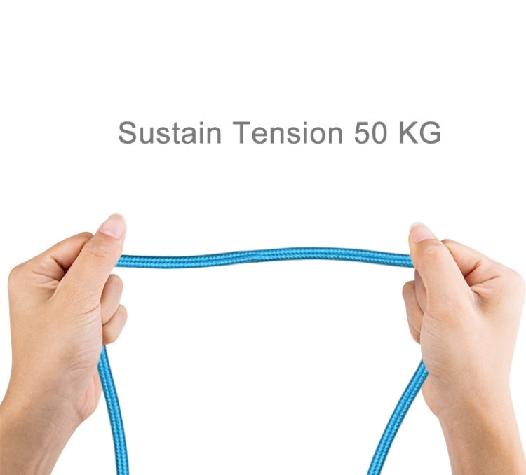 1m Woven Style Metal Head 84 Cores Micro USB to USB 2.0 Data / Charger Cable, For Samsung / Huawei / Xiaomi / Meizu / LG / HTC and Other Smartphones