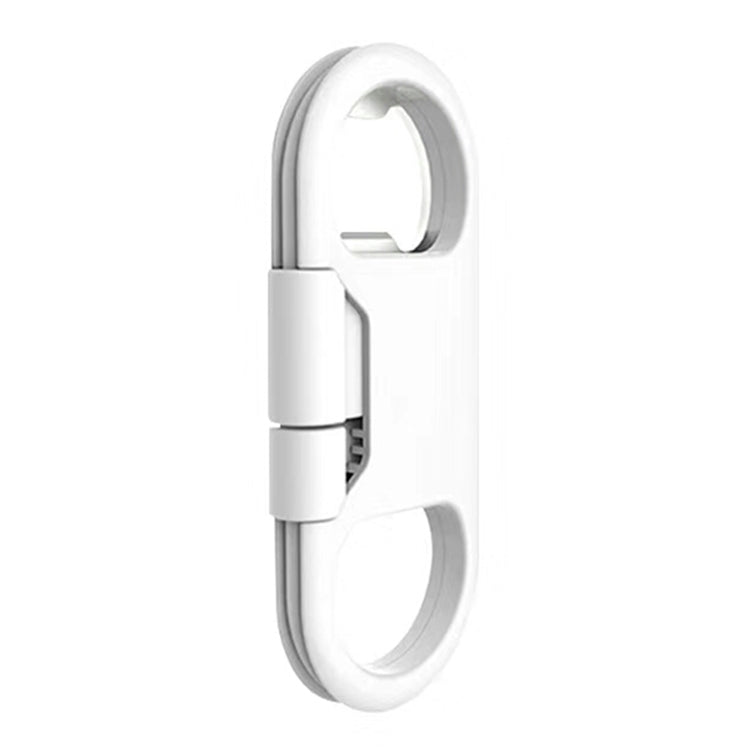 Multi-function 20cm USB to Micro USB Data Sync Charging Cable & Bottle Opener & Keychain