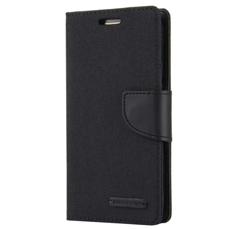 GOOSPERY CANVAS DIARY for Samsung Galaxy S7 Canvas Texture Horizontal Flip Leather Case with Card Slots & Wallet & Holder