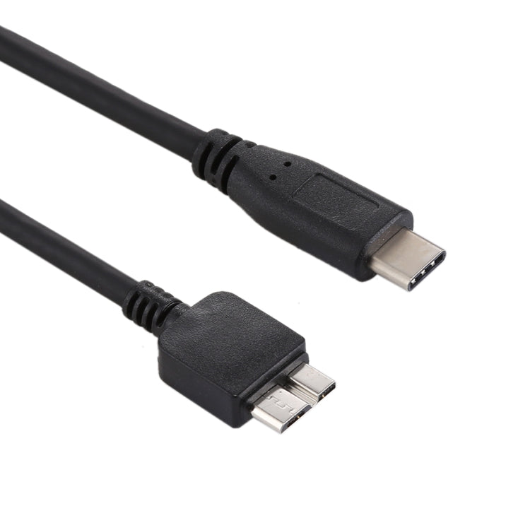 Micro-B Male to USB-C / Type-C Male Data / Charger Cable, Total Length: about 30cm, For Galaxy S8 & S8 + / LG G6 / Huawei P10 & P10 Plus / Xiaomi Mi 6 & Max 2 and other Smartphones