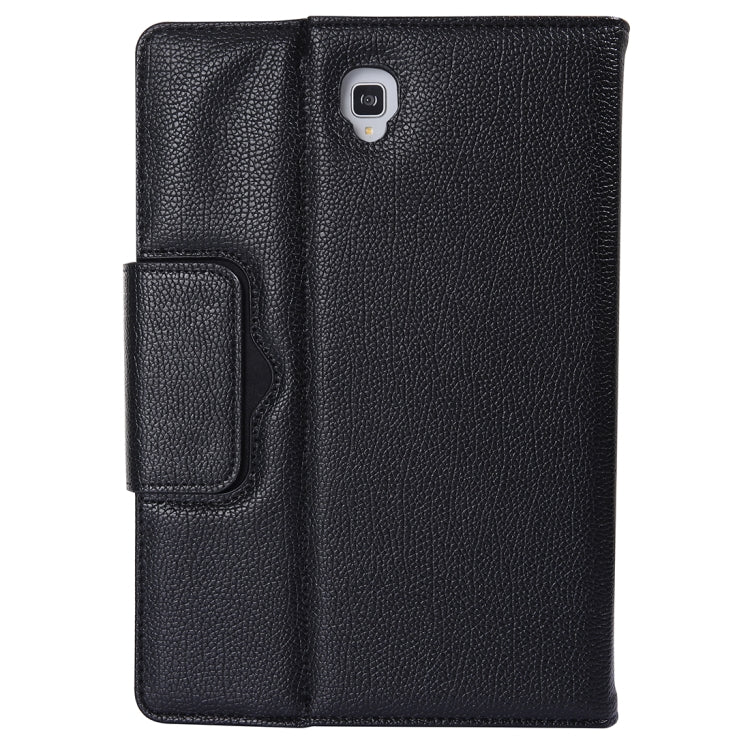 SA830 Bluetooth 3.0 Litchi Texture Detachable Bluetooth Keyboard Leather Tablet Case for Samsung Galaxy Tab S4 10.5 inch T830 / T835, with Holder