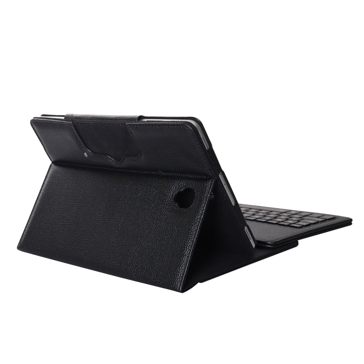 SA830 Bluetooth 3.0 Litchi Texture Detachable Bluetooth Keyboard Leather Tablet Case for Samsung Galaxy Tab S4 10.5 inch T830 / T835, with Holder