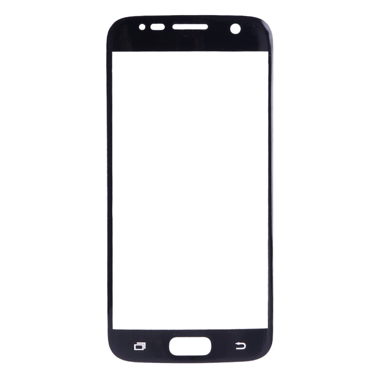 For Galaxy S7 / G930 Ultrathin Colorized Silk-screen TPU Full Screen Protector Film(Black)