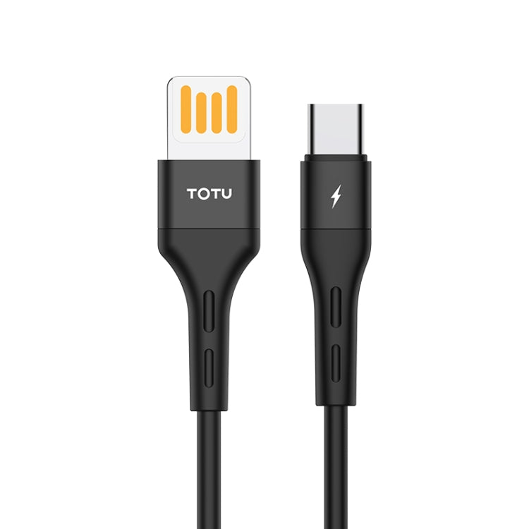 TOTUDESIGN BTA-028 Soft Series 3A Type-C / USB-C Silicone Charging Cable, Length: 1m