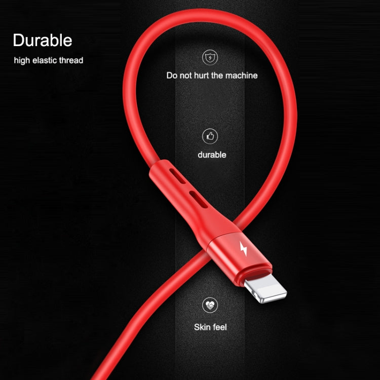 TOTUDESIGN BTA-028 Soft Series 3A Type-C / USB-C Silicone Charging Cable, Length: 1m