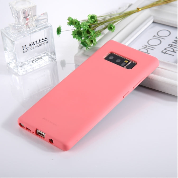 GOOSPERY SOFT FEELING for Galaxy Note 8 Liquid State TPU Drop-proof Soft Protective Back Cover Case