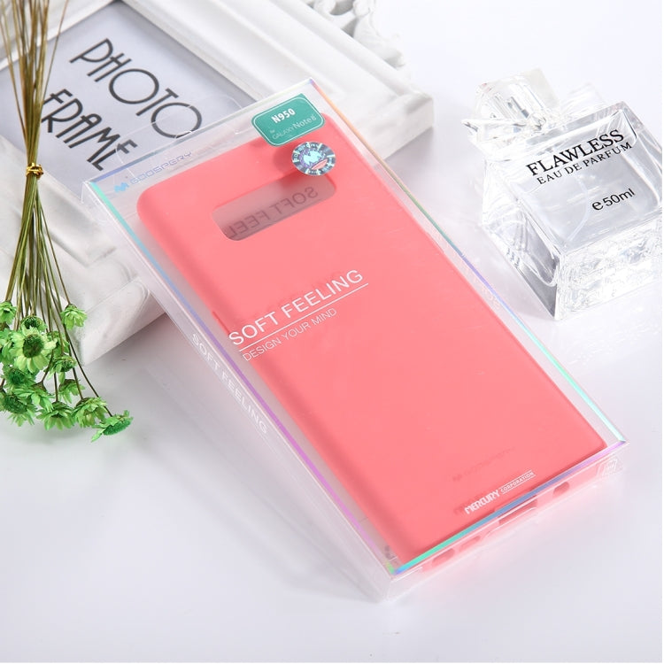 GOOSPERY SOFT FEELING for Galaxy Note 8 Liquid State TPU Drop-proof Soft Protective Back Cover Case