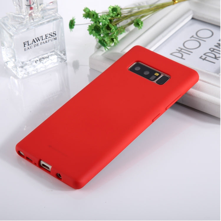 GOOSPERY SOFT FEELING for Galaxy Note 8 Liquid State TPU Drop-proof Soft Protective Back Cover Case