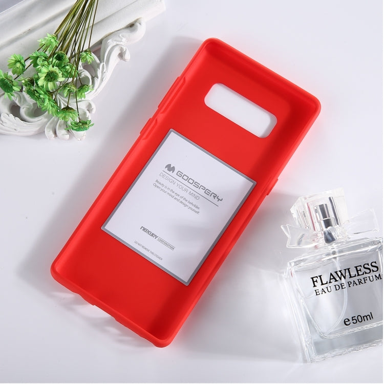 GOOSPERY SOFT FEELING for Galaxy Note 8 Liquid State TPU Drop-proof Soft Protective Back Cover Case