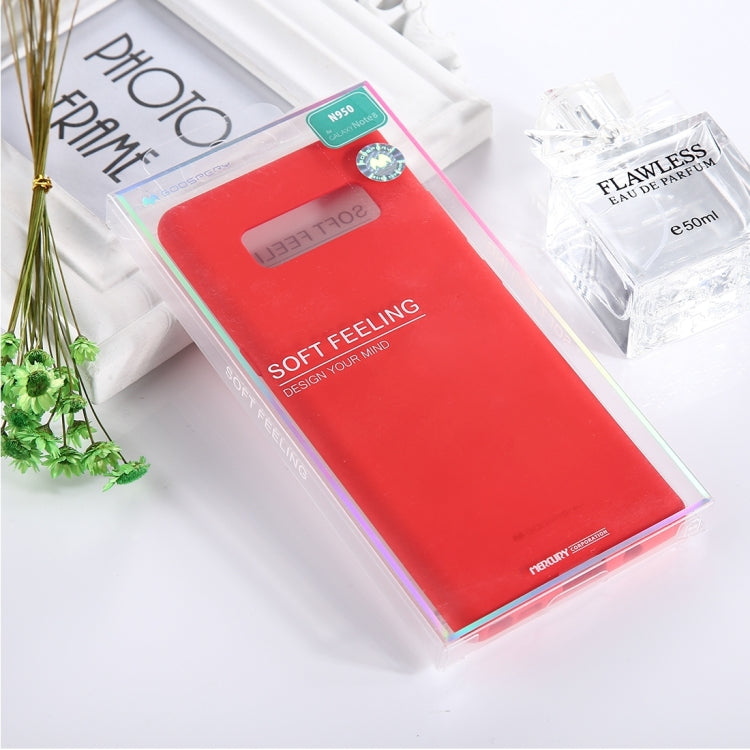 GOOSPERY SOFT FEELING for Galaxy Note 8 Liquid State TPU Drop-proof Soft Protective Back Cover Case