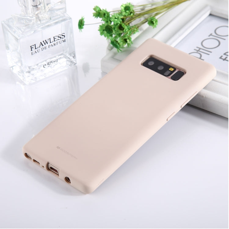 GOOSPERY SOFT FEELING for Galaxy Note 8 Liquid State TPU Drop-proof Soft Protective Back Cover Case