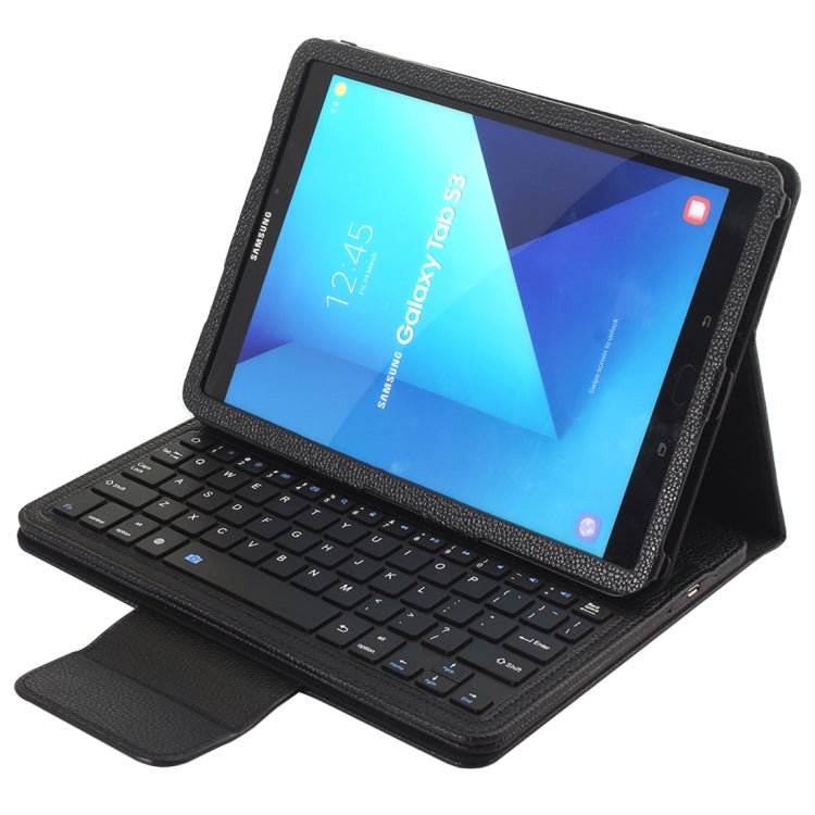 SA860 For Galaxy Tab S6 10.5 inch T860 / T865 Litchi Texture Detachable Bluetooth Keyboard Leather Tablet Case with Stand Function