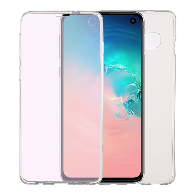Ultra-thin Double-sided Full Coverage Transparent TPU Case for Galaxy S10