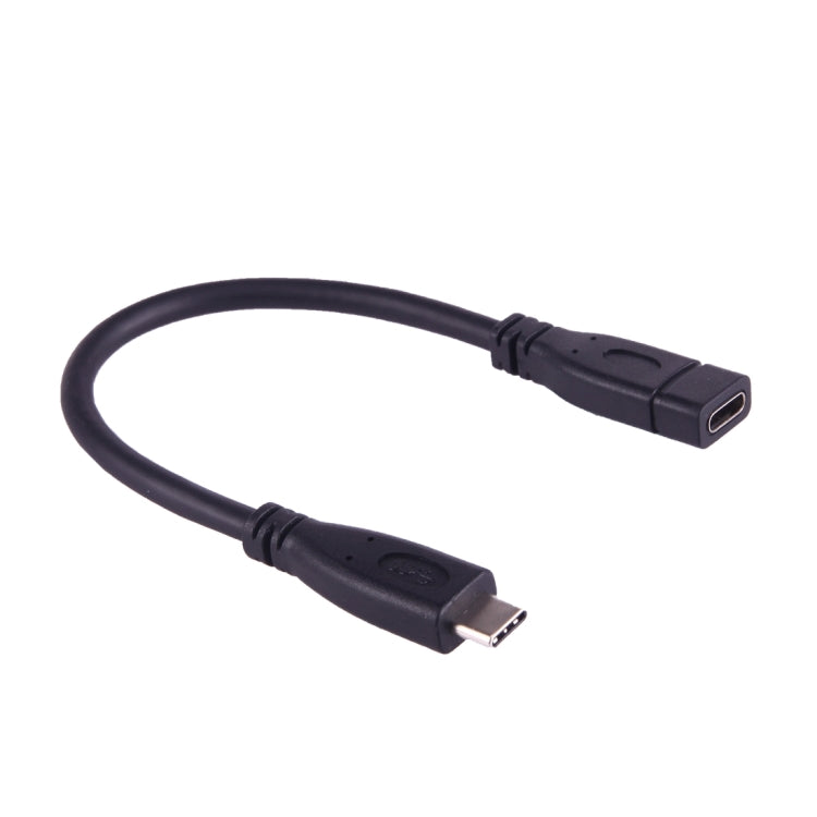 20cm USB-C / Type-C 3.1 Female to USB-C / Type-C 3.1 Male Adapter Cable, For Galaxy S8 & S8 + / LG G6 / Huawei P10 & P10 Plus / Xiaomi Mi6 & Max 2 and other Smartphones