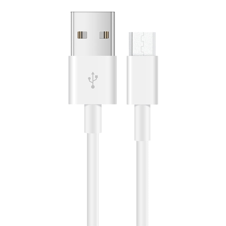 KIVEE KV-CT301 2A Micro to USB TPE Charging Data Cable, Length: 1m (White)