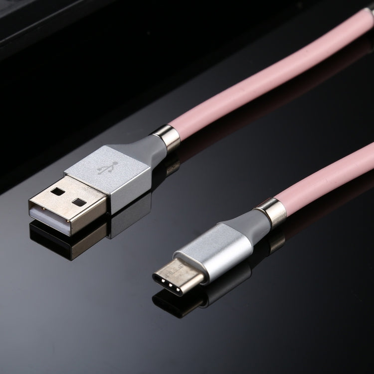USB to USB-C / Type-C Luminous Magnetic Attraction Data Cable, Length: 1m