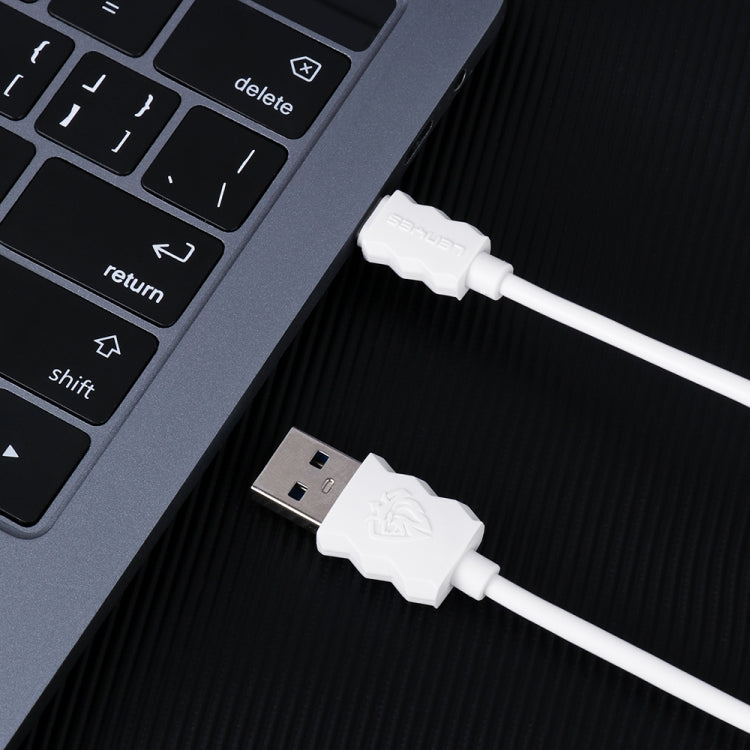 Lenyes LC807 1m 2.1A Output USB to USB-C / Type-C PVC Data Sync Fast Charging Cable