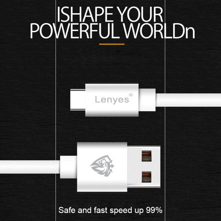 Lenyes LC701 1.5m 2.4A Output USB to Micro USB PVC Data Sync Fast Charging Cable