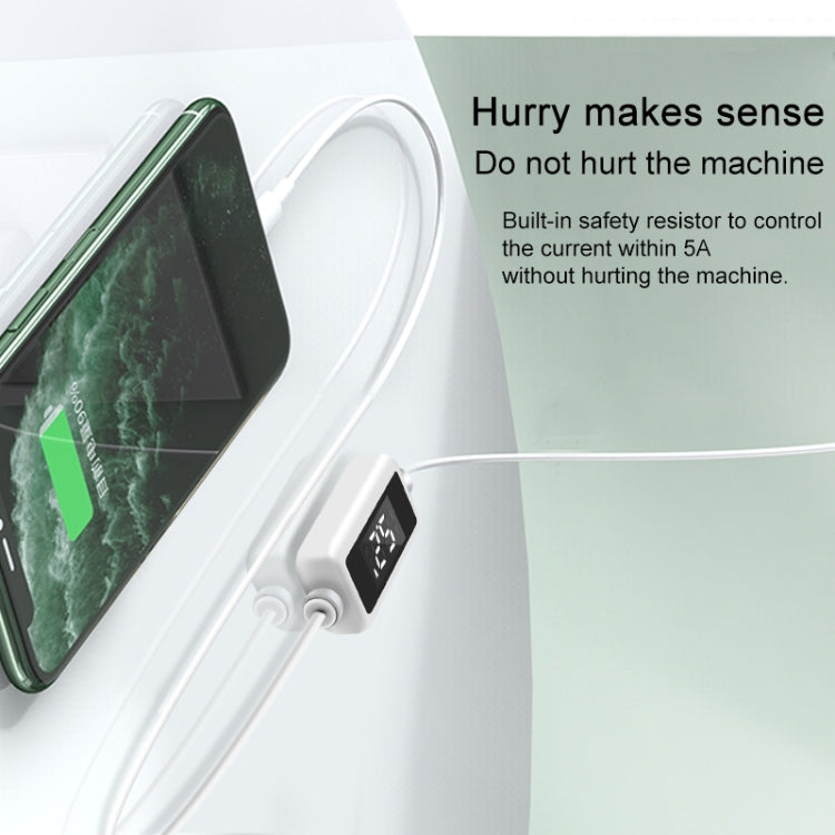USB to Type-C / USB-C Charging Cable with LED Display Screen