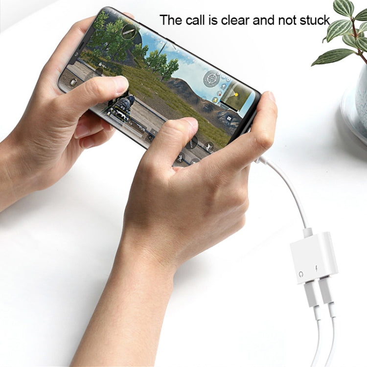 TOTUDESIGN Glory Series EAUA-015 USB-C / Type-C to USB-C / Type-C + USB-C / Type-C Charge Audio Adapter Cable, Support PD Fast Charging & Fully Compatible