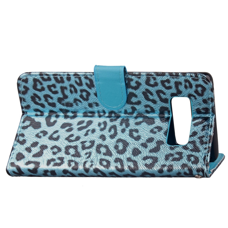 For Galaxy Note 8 Leopard Pattern Horizontal Flip Leather Case with Holder & Card Slots & Wallet & Photo Frame & Lanyard