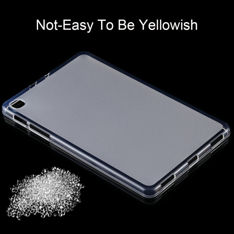 For Samsung Galaxy Tab A 8.4 (2020) 0.75mm Ultrathin Outside Glossy Inside Frosted TPU Soft Protective Case