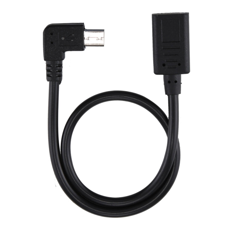 4 PCS USB-C / Type-C Female to Micro USB (Straight / Up / Down / Left Angle) Male Adapter Cable, Length: about 30cm, For Samsung, Huawei, Xiaomi, HTC, Meizu, Sony and other Smartphones