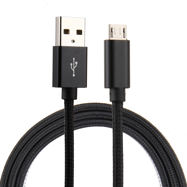 ULT-unite 2m Knit Texture USB 2.0 to Micro USB All-copper Wire Data Sync Charging Cable, For Samsung / Huawei / Xiaomi / Meizu / LG / HTC and Other Smartphones
