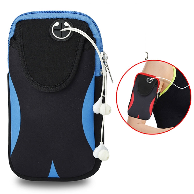 Multi-functional Sports Armband Waterproof Phone Bag for 5.5 Inch Screen Phone, Size: L