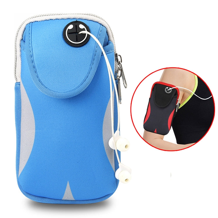 Multi-functional Sports Armband Waterproof Phone Bag for 5.5 Inch Screen Phone, Size: L