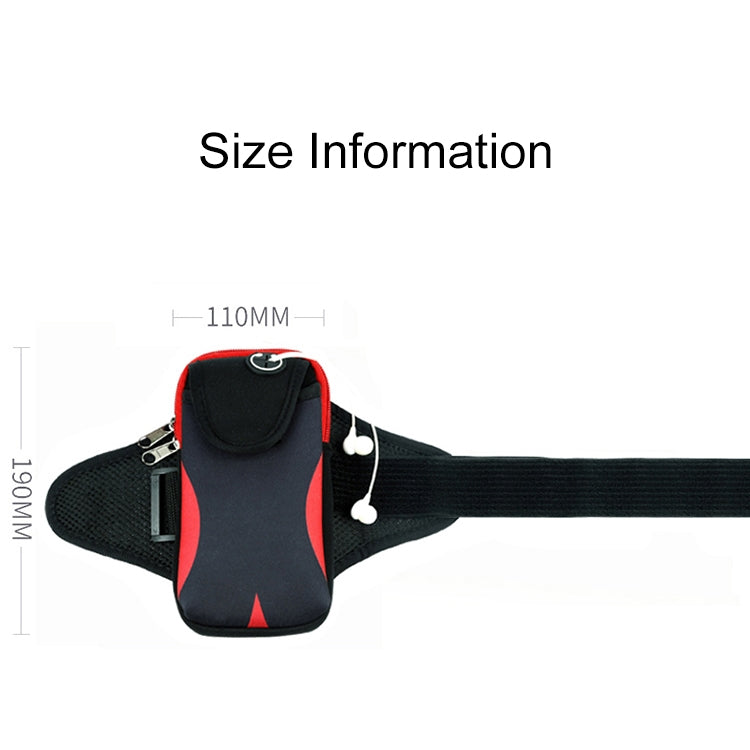 Multi-functional Sports Armband Waterproof Phone Bag for 5.5 Inch Screen Phone, Size: L