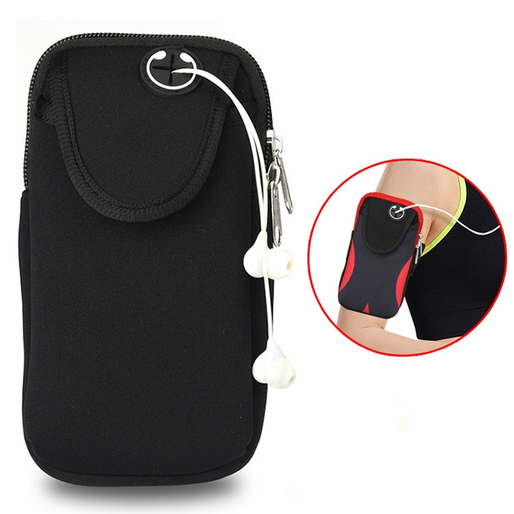 Multi-functional Sports Armband Waterproof Phone Bag for 5 Inch Screen Phone, Size: M