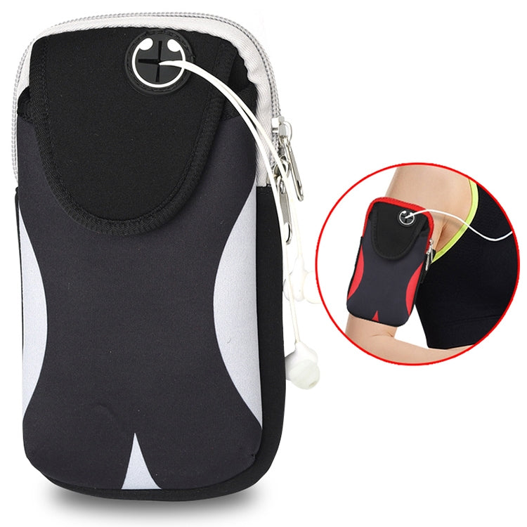 Multi-functional Sports Armband Waterproof Phone Bag for 5 Inch Screen Phone, Size: M