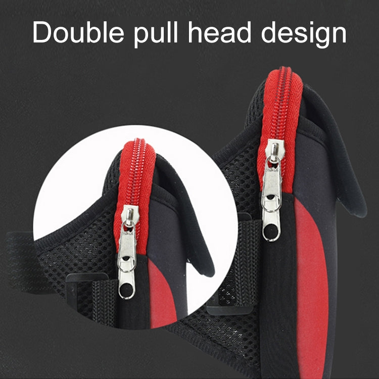 Multi-functional Sports Armband Waterproof Phone Bag for 5 Inch Screen Phone, Size: M
