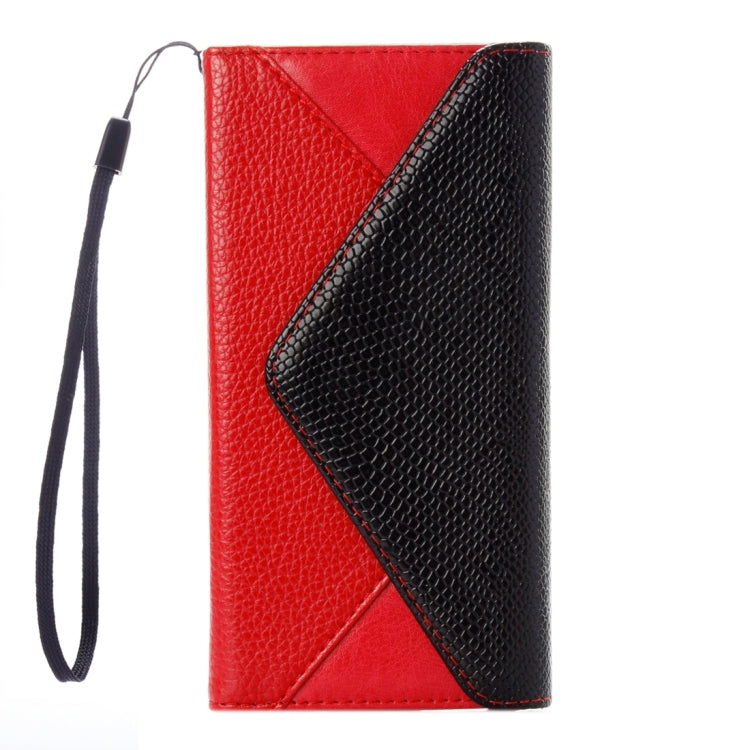 For OnePlus 3 Envelope Style Litchi Texture Horizontal Flip Leather Case with Magnetic Buckle & Holder & Card Slots & Photo frame & Wallet