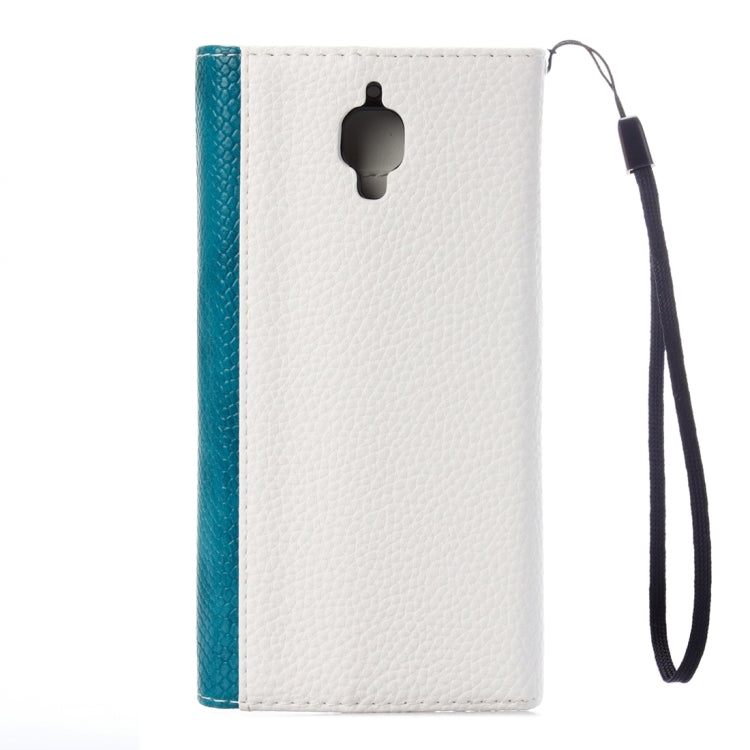 For OnePlus 3 Envelope Style Litchi Texture Horizontal Flip Leather Case with Magnetic Buckle & Holder & Card Slots & Photo frame & Wallet