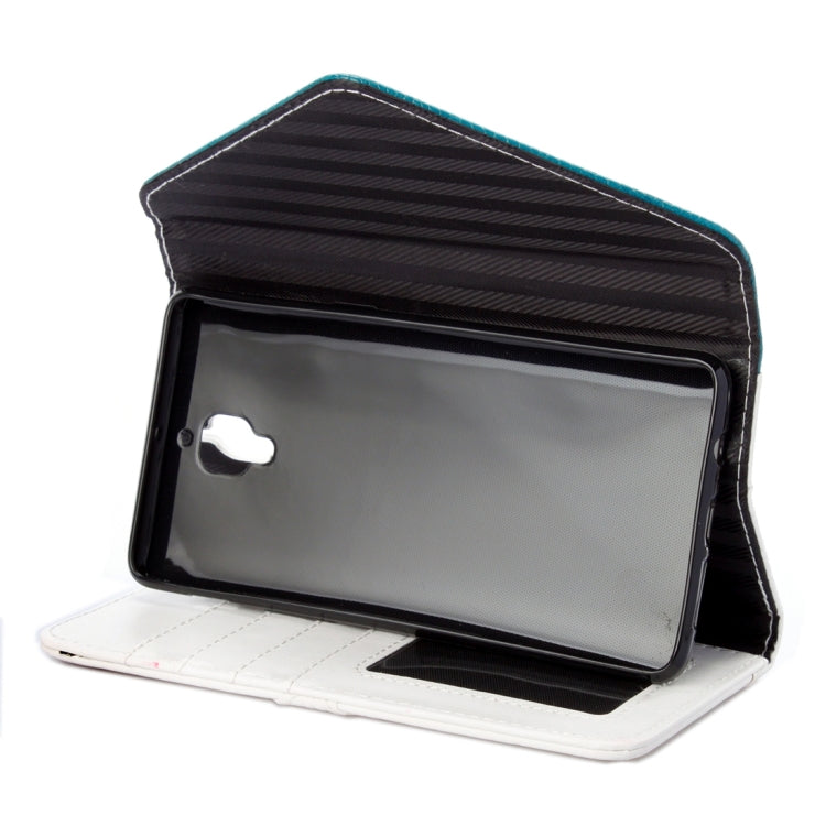 For OnePlus 3 Envelope Style Litchi Texture Horizontal Flip Leather Case with Magnetic Buckle & Holder & Card Slots & Photo frame & Wallet