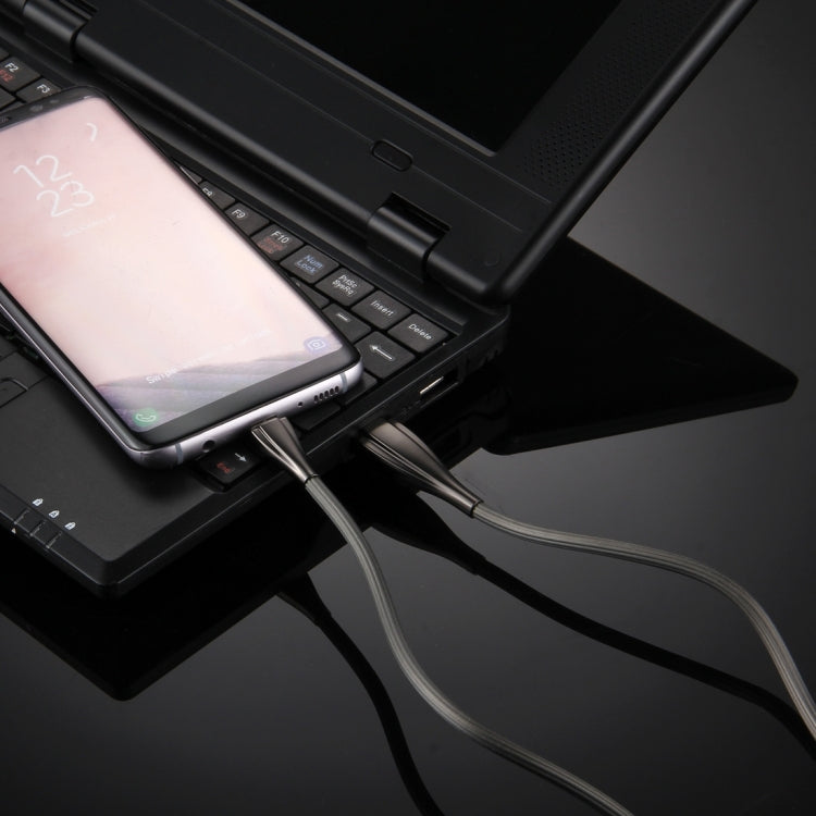 USB to USB-C / Type-C Data Sync Charging Cable, Cable Length: 1m, For Galaxy S8 & S8 + / LG G6 / Huawei P10 & P10 Plus / Oneplus 5 / Xiaomi Mi6 & Max 2 /and other Smartphones