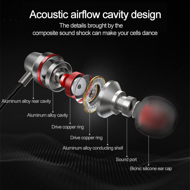 T1 USB-C / Type-C Interface In Ear Wired Stereo Earphone with Mic