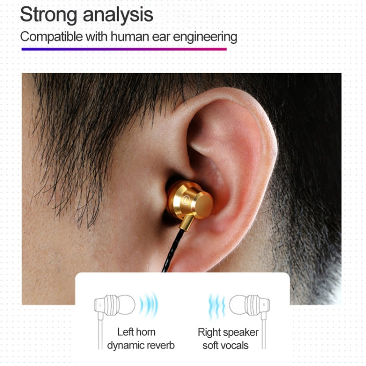 T1 USB-C / Type-C Interface In Ear Wired Stereo Earphone with Mic