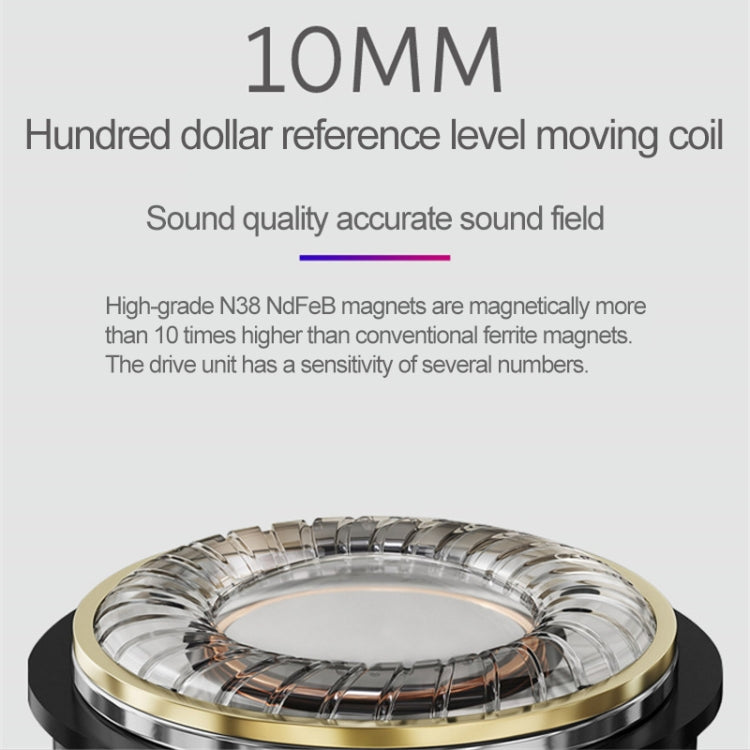 T1 USB-C / Type-C Interface In Ear Wired Stereo Earphone with Mic