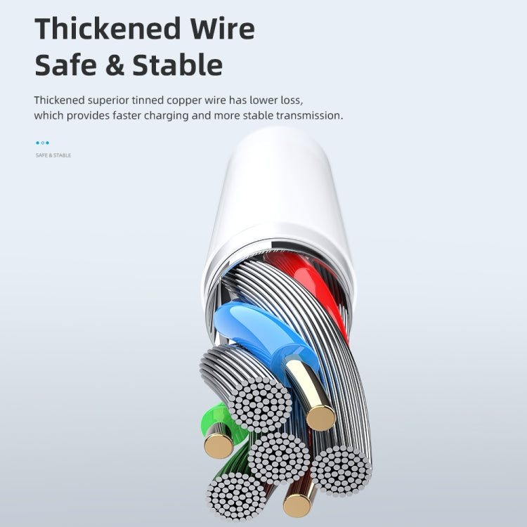 ROCK 2A Type-C / USB-C Silicone Magnetic Charging Data Cable, Length: 1.8m